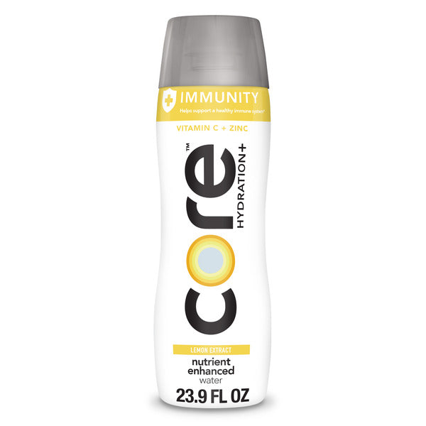 Core Hydration CORE Hydration+ Immunity, Lemon Extract Nutrient Enhanced Water