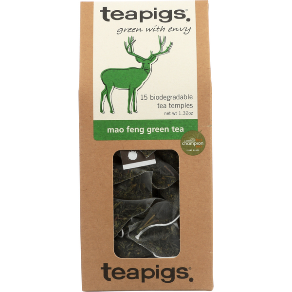 teapigs Green Tea, Mao Feng, Tea Temples