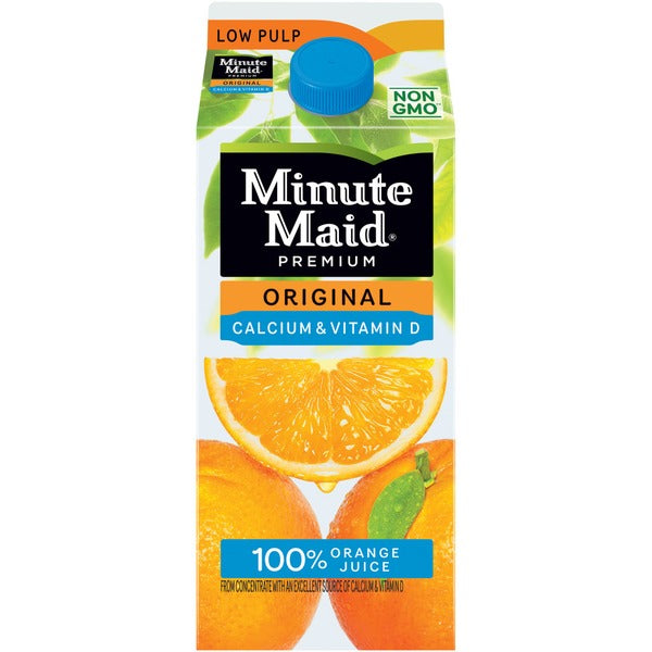 Minute Maid Orange Juice W/ Calcium, Fruit Juice Drink