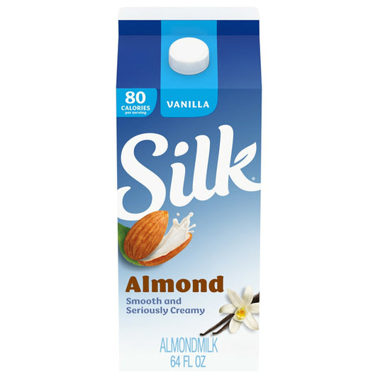 Silk Vanilla Almond Milk, Dairy Free, Gluten Free, Soy Free