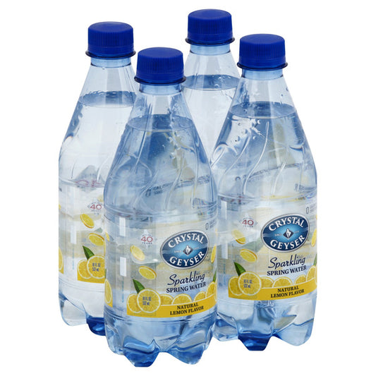 Crystal Geyser Lemon Sparkling Water