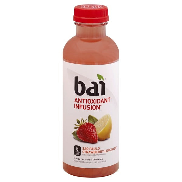 Bai Antioxidant Infusion Sao Paulo Strawberry Lemonade