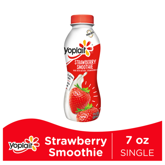 Yoplait Strawberry Yogurt Smoothie Yogurt Drink