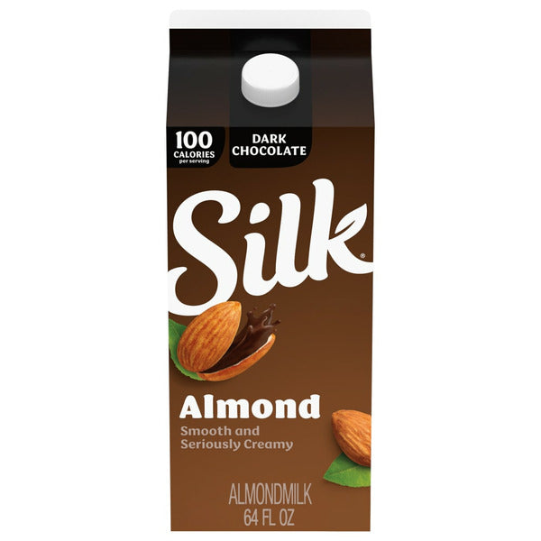 Silk Dark Chocolate Almond Milk, Dairy Free, Gluten Free, Soy Free