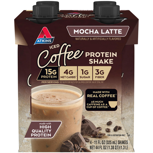 Atkins Protein-Rich Shake, Mocha Latte