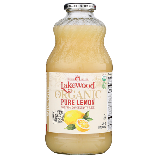 Lakewood Pressed Juice, Organic, Fresh, Pure Lemon