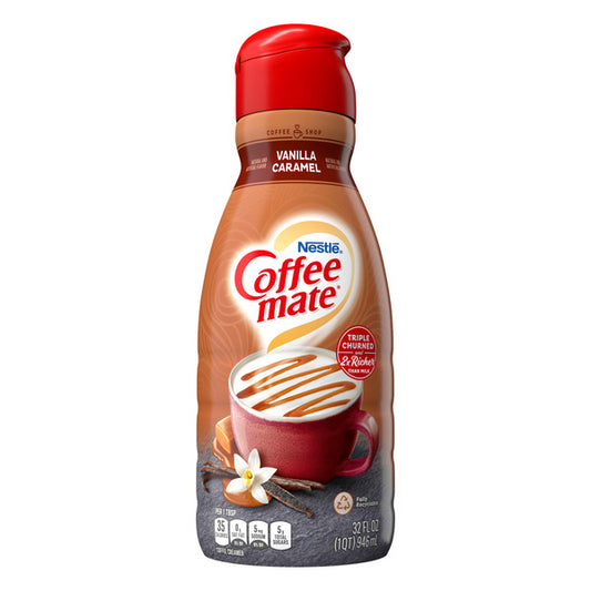 Coffee mate Duo Vanilla Caramel Liquid Coffee Creamer