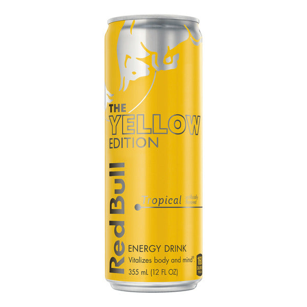 Red Bull Yellow Edition Tropical Energy Drink