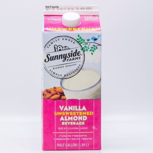 Sunnyside Farms Vanilla Unsweetened Almond Beverage