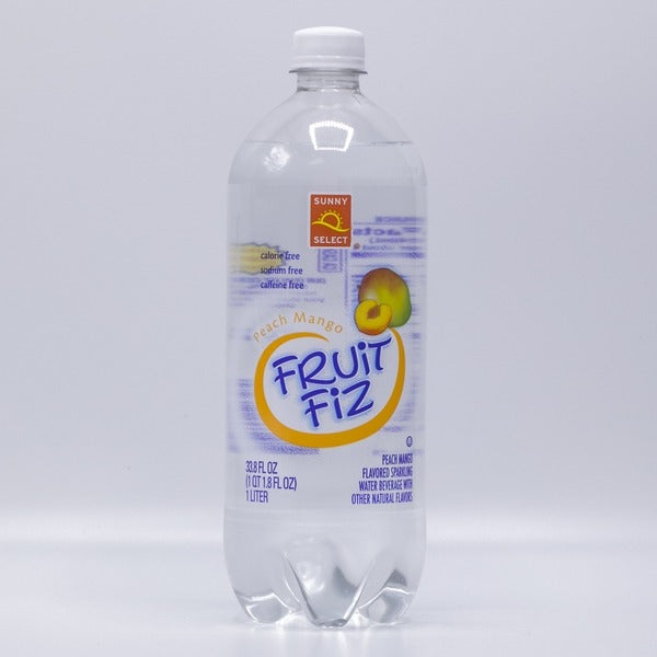 Sunny Select Water Beverage, Sparkling, Peach Mango