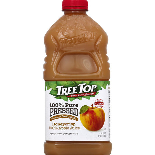 Tree Top Apple Juice, 100% Pure Pressed, Honeycrisp