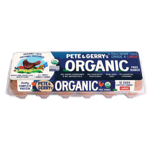 Pete and Gerry’s Organic Eggs Eggs, Organic, Free Range, Large