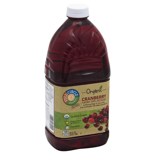 Full Circle Organic 100% Cranberry Juice Blend