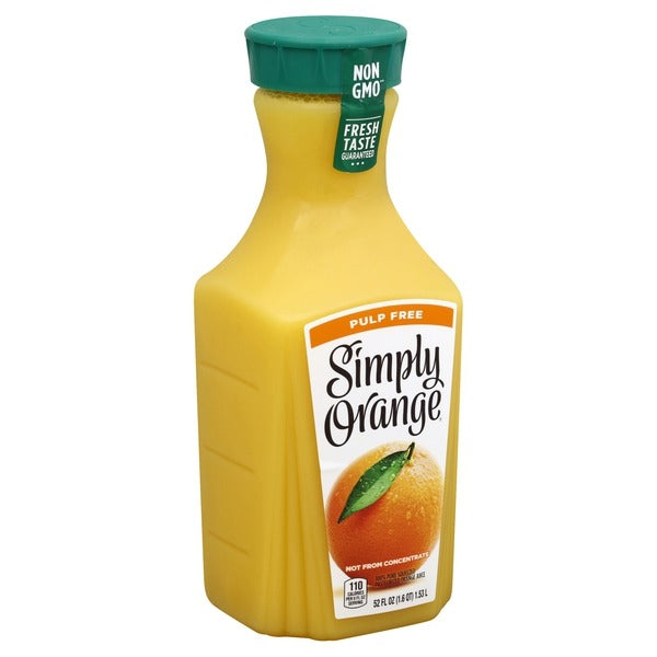 Simply Juice Pulp Free 100% Orange Juice