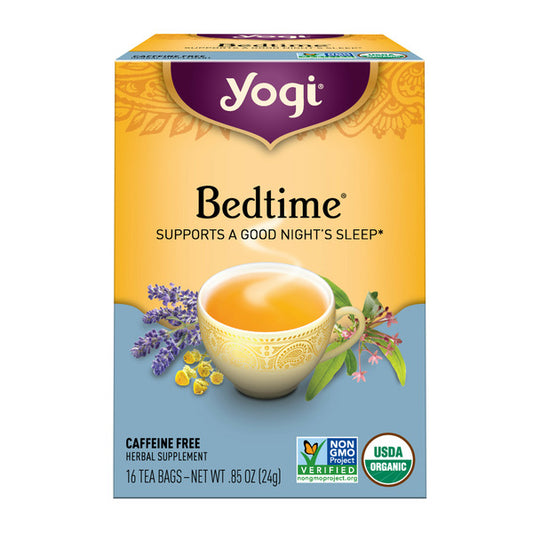 Yogi Tea Herbal Tea, Bedtime, Supports Sleep, Caffeine Free