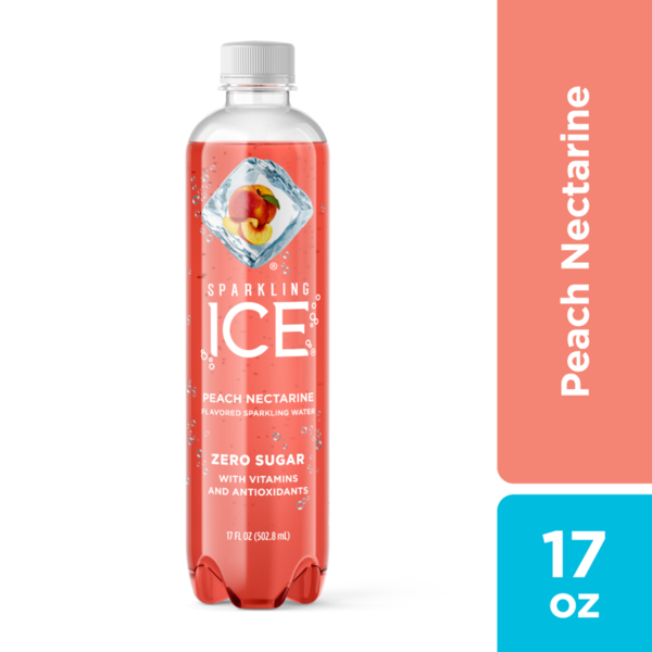 Sparkling Ice® Peach Nectarine Sparkling Water, Zero Sugar