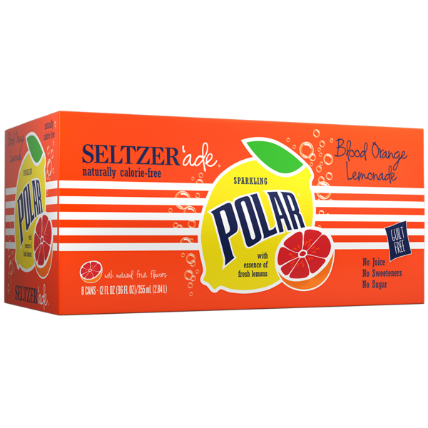 Polar Seltzer  Blood Orange Lemonade