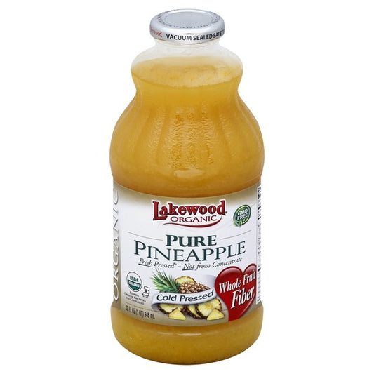 Lakewood Juice, Organic, Pure Pineapple