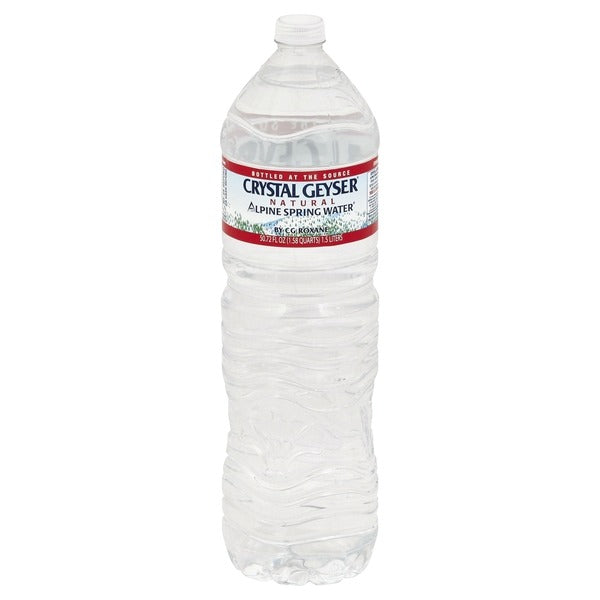 Crystal Geyser Alpine Spring Water, Natural