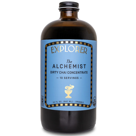 Explorer Cold Brew The Alchemist: Dirty Chai Concentrate - 10 Cups Per Bottle