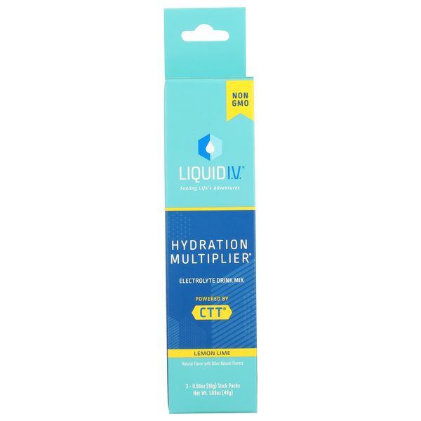 Liquid I.V. Electrolyte Drink Mix, Lemon Lime