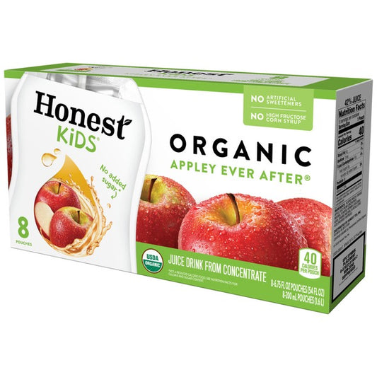 The Honest Company Kids Appley Ever After Apple Organic Fruit Juice