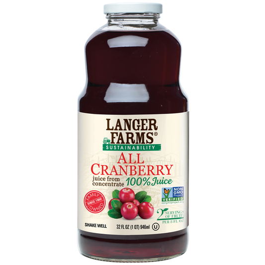 Langer Farms 100%, All Cranberry Juice