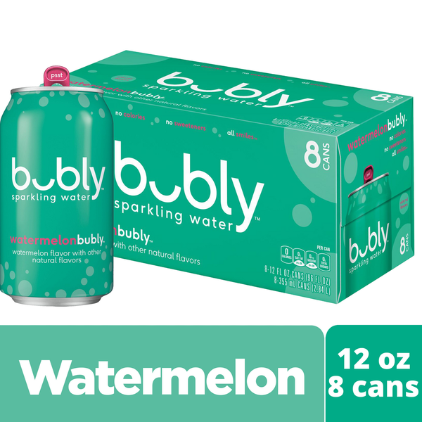 bubly Watermelon Flavored Flavored Water