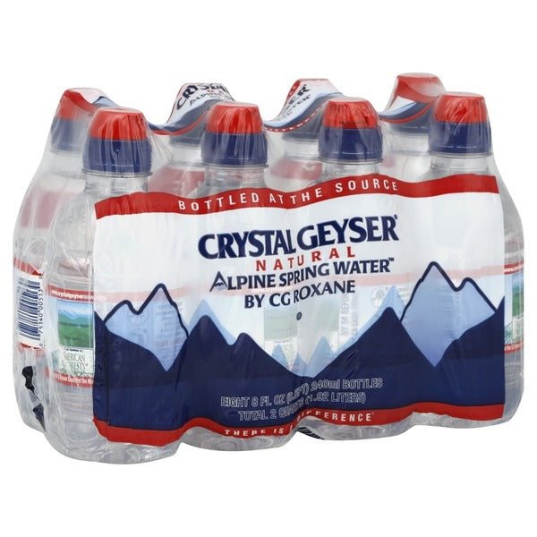 Crystal Geyser Natural Alpine Spring Water