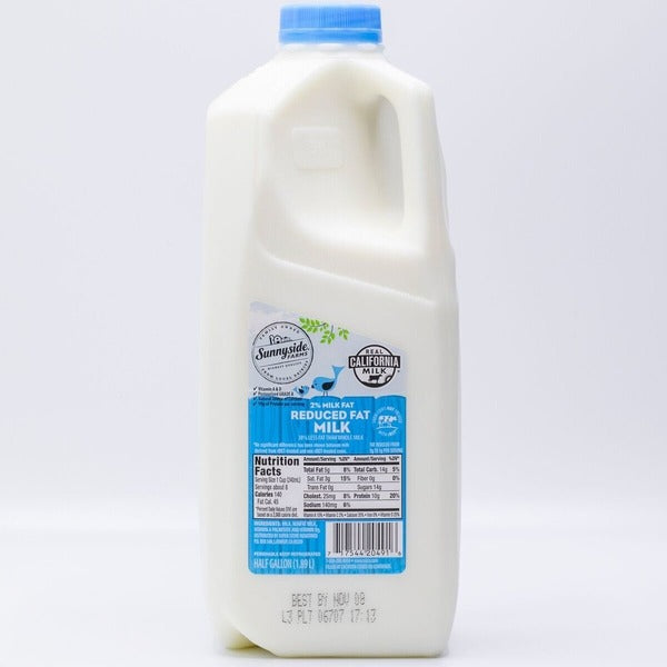 Sunnyside Farms Reduced Fat Milk