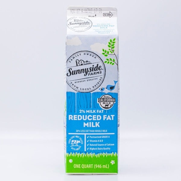 Sunnyside Farms 2% Milk Fat Reduced Fat Milk