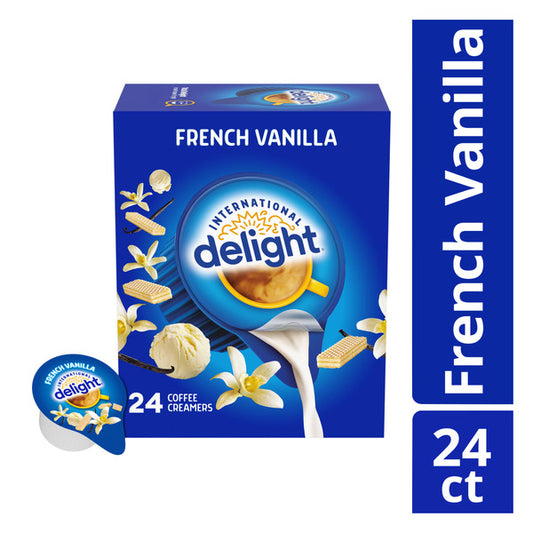 International Delight French Vanilla Coffee Creamer Singles