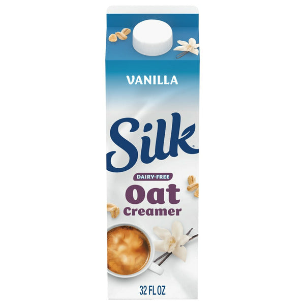 Silk Vanilla Oat Creamer, Dairy Free, Gluten Free, Soy Free