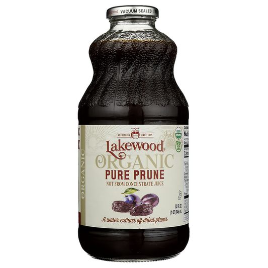 Lakewood Juice, Organic, Pure Prune, Fresh Pressed