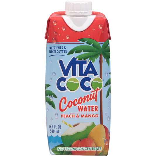 Vita Coco Coconut Water, Peach Mango