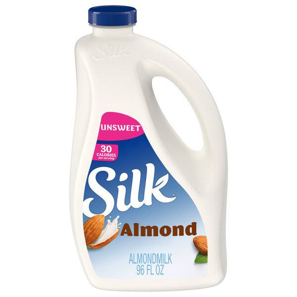 Silk Unsweet Almond Milk, Dairy Free, Gluten Free, Soy Free