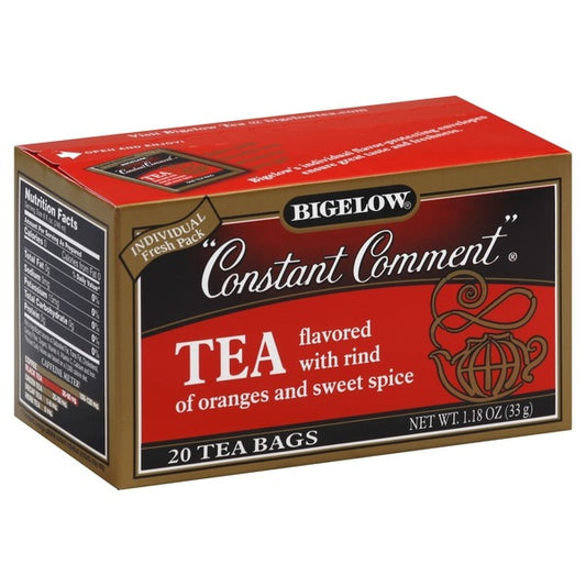 Bigelow Black Tea, Constant Comment, Tea Bags