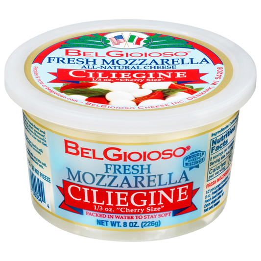 BelGioioso Fresh Mozzarella Cheese, Ciliegine, Cup