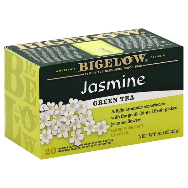 Bigelow Green Tea, Jasmine, Tea Bags