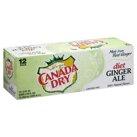 Canada Dry Zero Sugar Ginger Ale