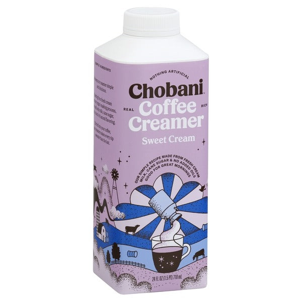 Chobani Coffee Creamer, Sweet Cream