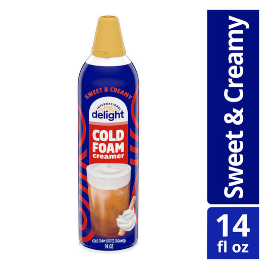 International Delight Sweet & Creamy Cold Foam Coffee Creamer