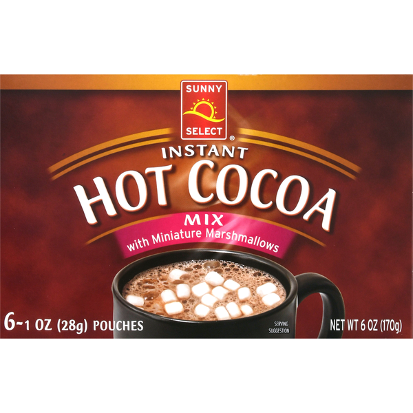 Sunny Select Hot Cocoa Mix with Miniature Marshmallows, Instant