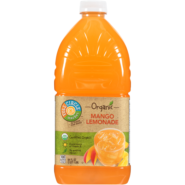 Full Circle Organic Mango Lemonade