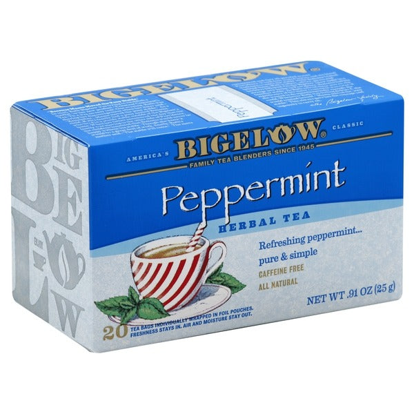 Bigelow Herbal Tea, Peppermint, Tea Bags