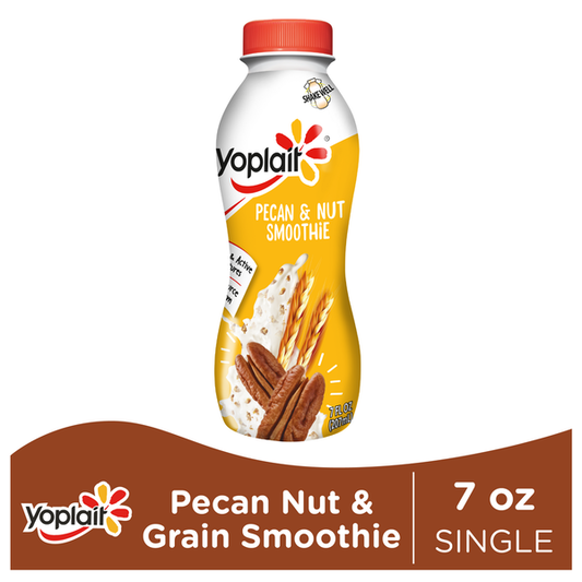 Yoplait Pecan Nut and Grain Yogurt Smoothie Yogurt Drink