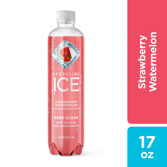 Sparkling Ice® Strawberry Watermelon Sparkling Water, Zero Sugar