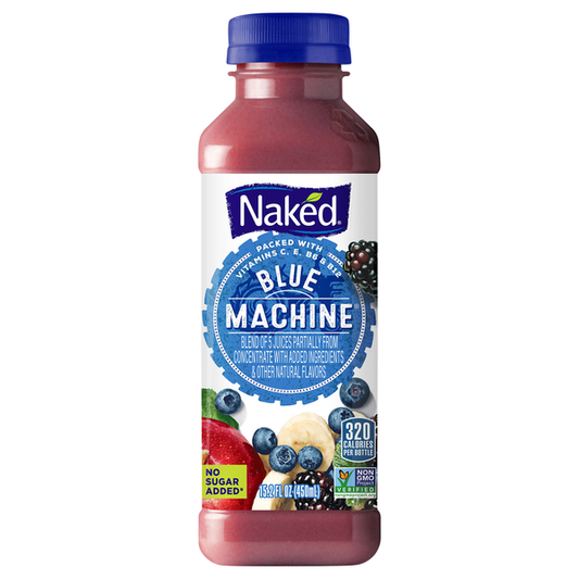 Naked 100% Juice, Blue Machine