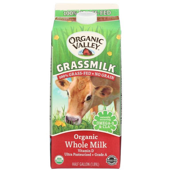 Organic Valley 100% Grass Fed, Organic Whole Milk