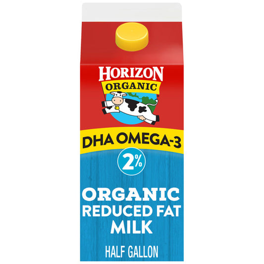 Horizon Organic DHA Omega-3 2% Reduced Fat Milk